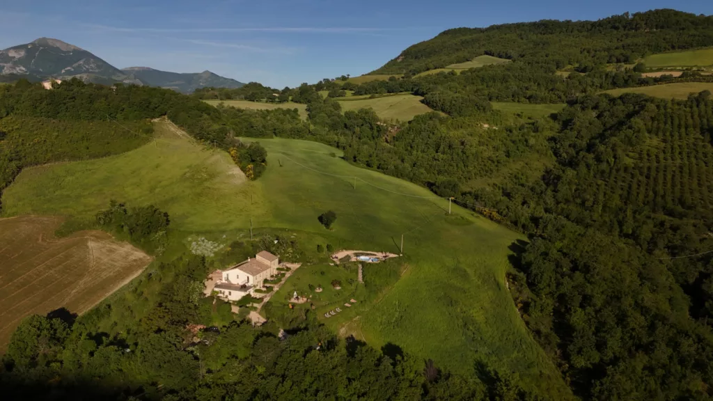 panoramica agriturismo carincone pergola